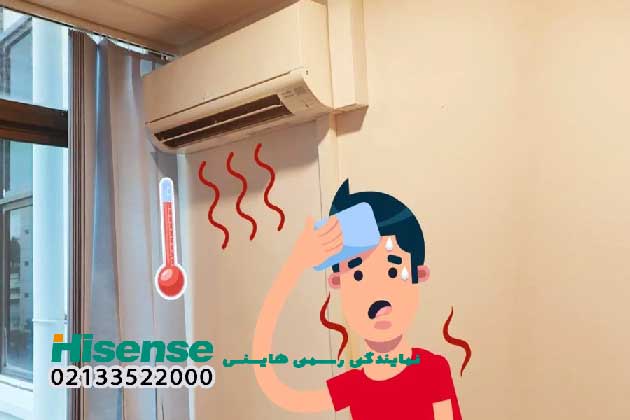 کاهش فشار یا نشتی گاز کولر