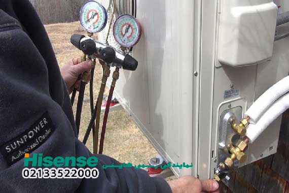 کمبود گاز مبرد کولرگازی و نشتی آب