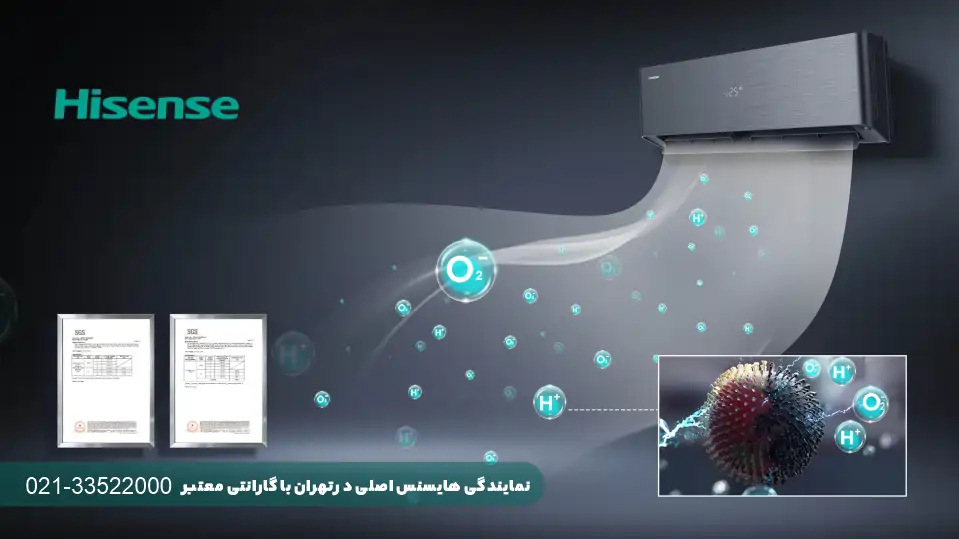 تعمیر کولر گازی هایسنس در تهران