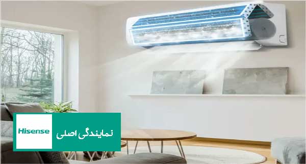 علت برفک زدن لولههای کولر گازی هایسنس