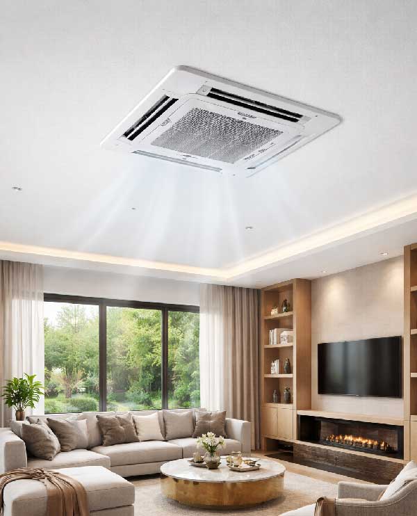 کولر گازی سقفی هایسنس چیست و چه مزایایی دارد؟